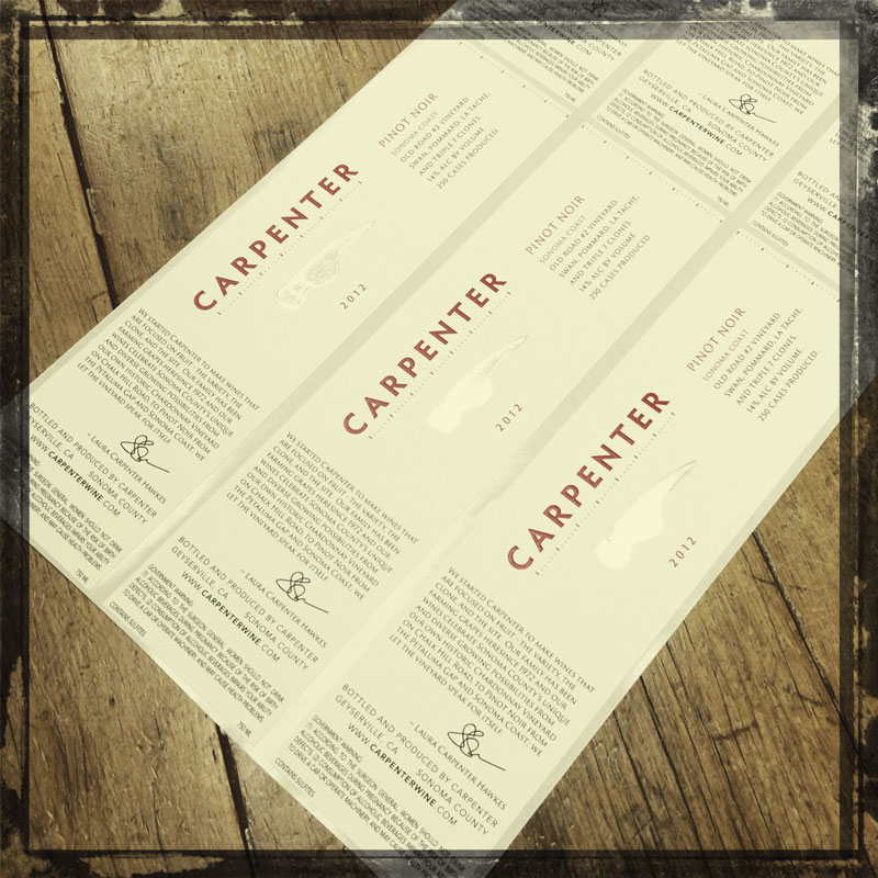 Carpenter Label