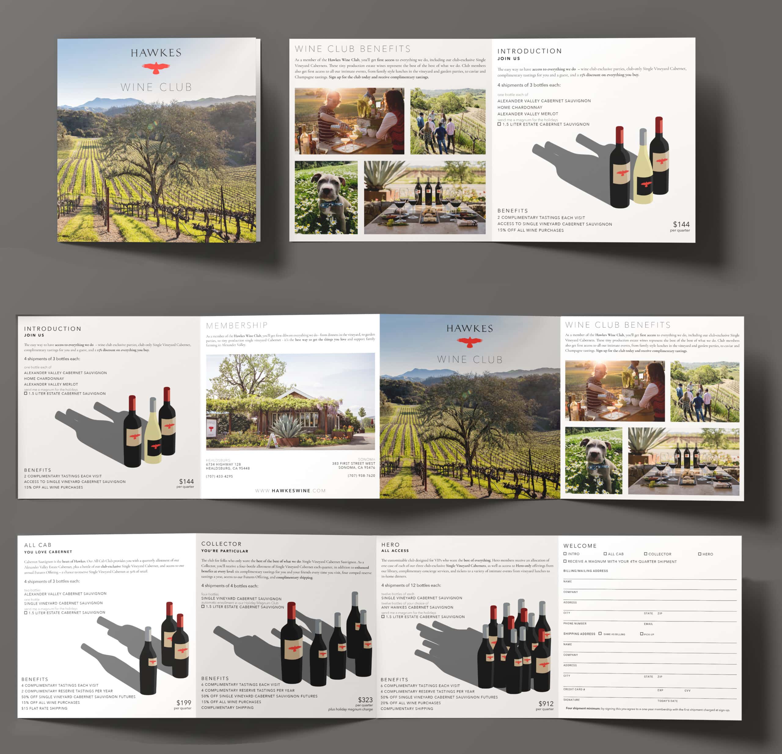 Hawkes Wine Club Form