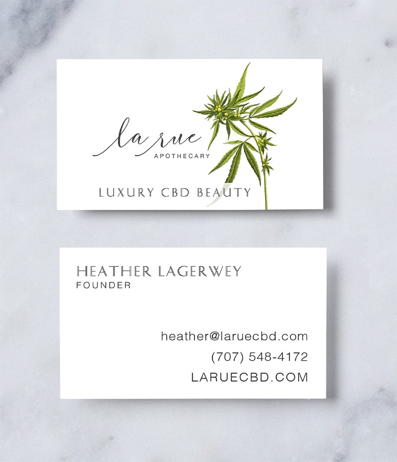 Bannister Tasting Menu business card