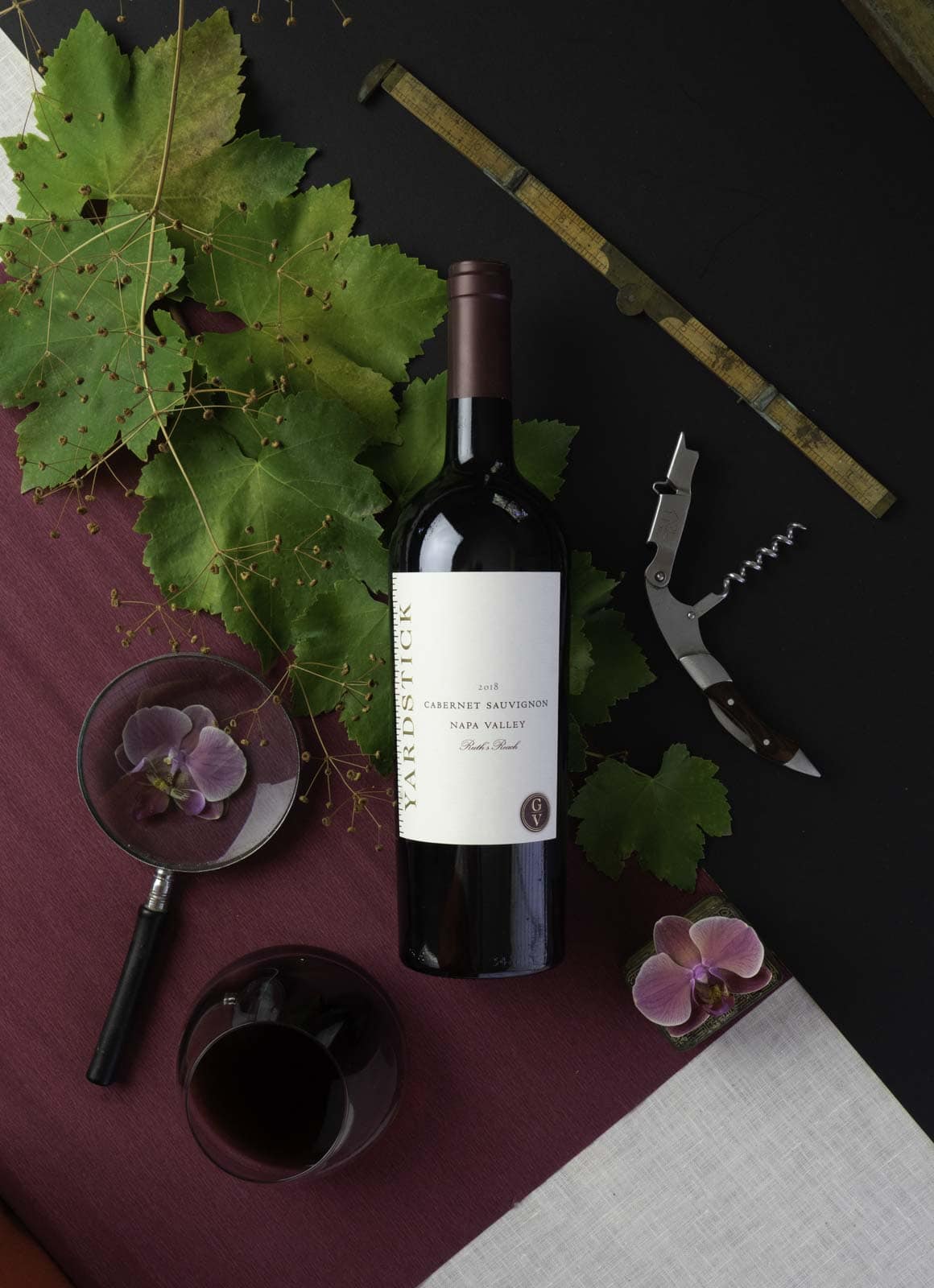 A well composed photograph for Goldschmidt wines